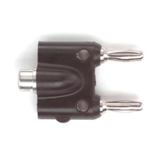 RCA Phono Jack To Double Banana Plug